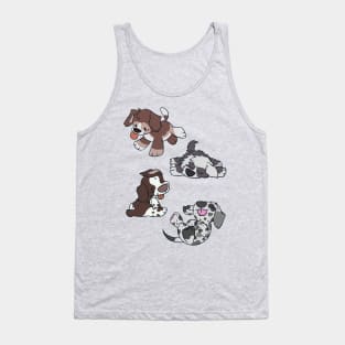 Little Pup Sheet 1 Tank Top